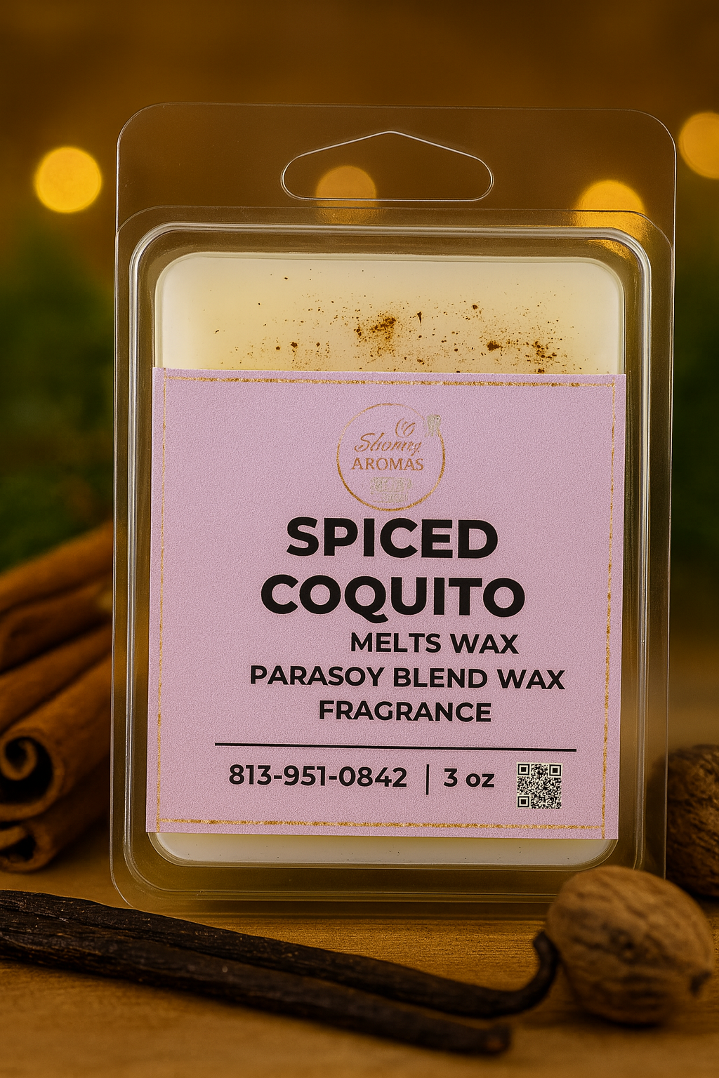Spiced Coquito Wax Melts