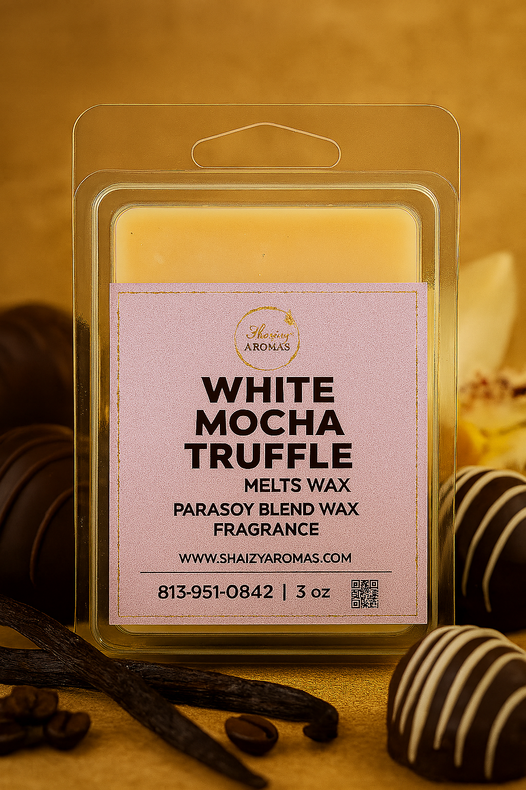 White Mocha Truffle Wax Melts