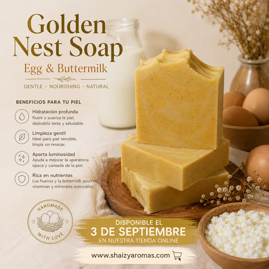 Golden Nest Soap (Egg & Buttermilk)