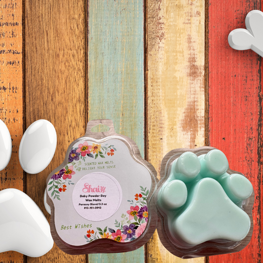 Baby Powder Boy Dog Paw Wax Melts