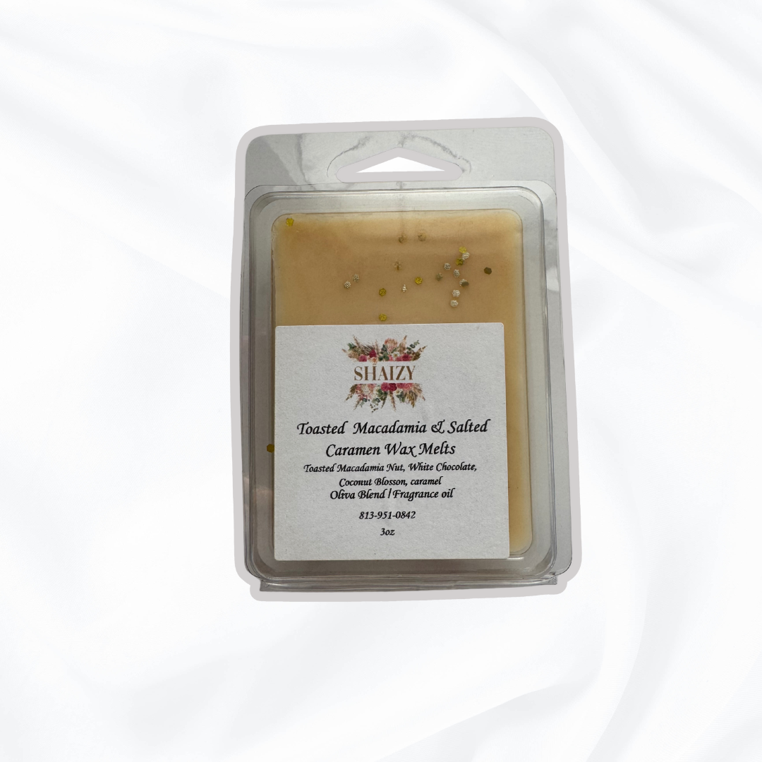 Toasted Macadamia & Salted Caramel Wax Melts