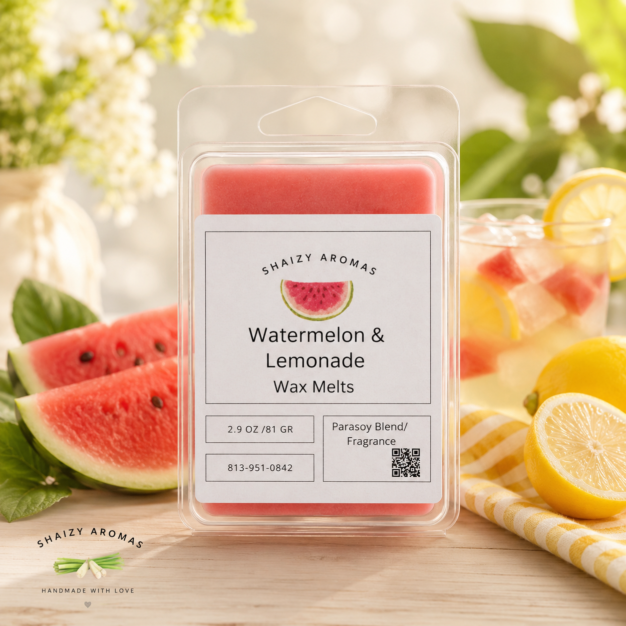 Watermelon & Lemonade Wax Melts