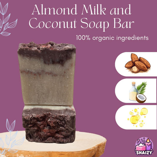 Almond Milk & Coconut Soap Bar