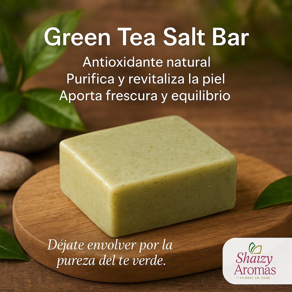 Salt Bar Soap Green Tea