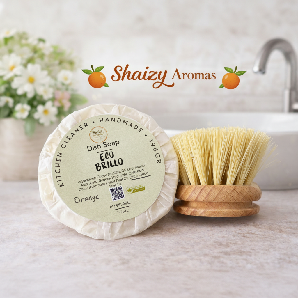 Eco Brillo Dishwashing Bar  Kit 2