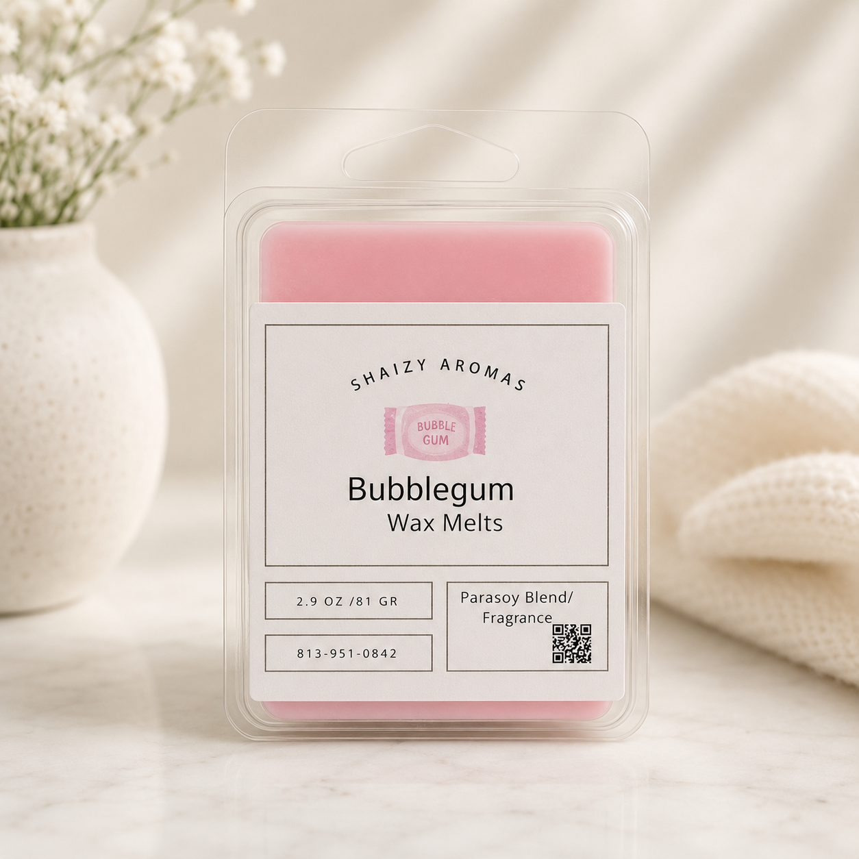 Bubblegum Wax Melts