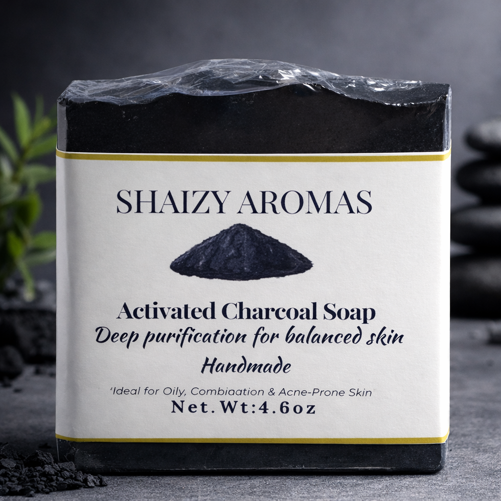 ACTIVATE CHARCOAL SOAP (Deep Cleansing & Clarifing)