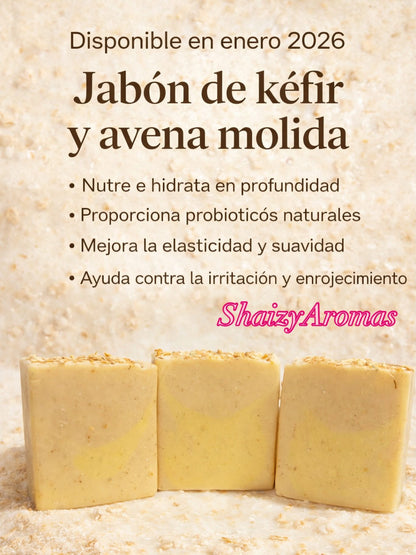 Jabón Natural de Kéfir