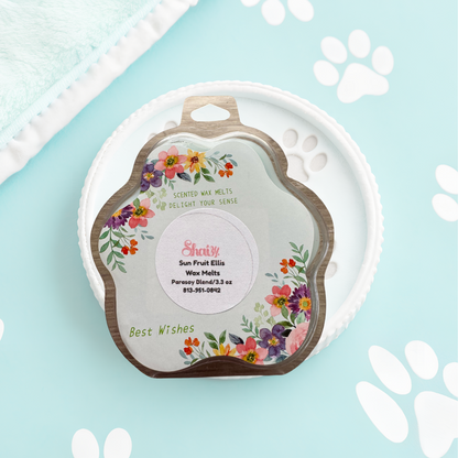 Sun Fruit Ellis Dog Paw Wax Melts