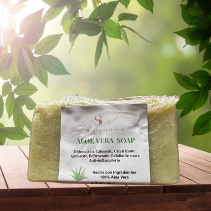 Jabón de aloe vera