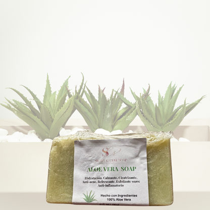 Jabón de aloe vera