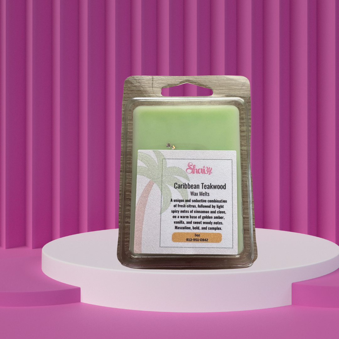 Caribbean Teakwood Wax Melts