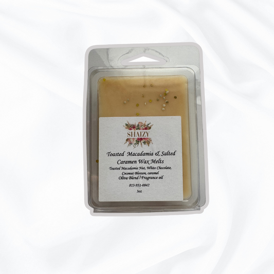 Toasted Macadamia & Salted Caramel Wax Melts
